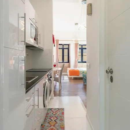 Apartmán Charming Stone Wall Apt With Metro Ac In Central Porto
